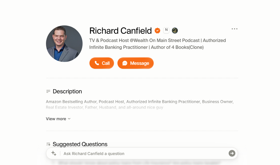 Richard Canfield's bot