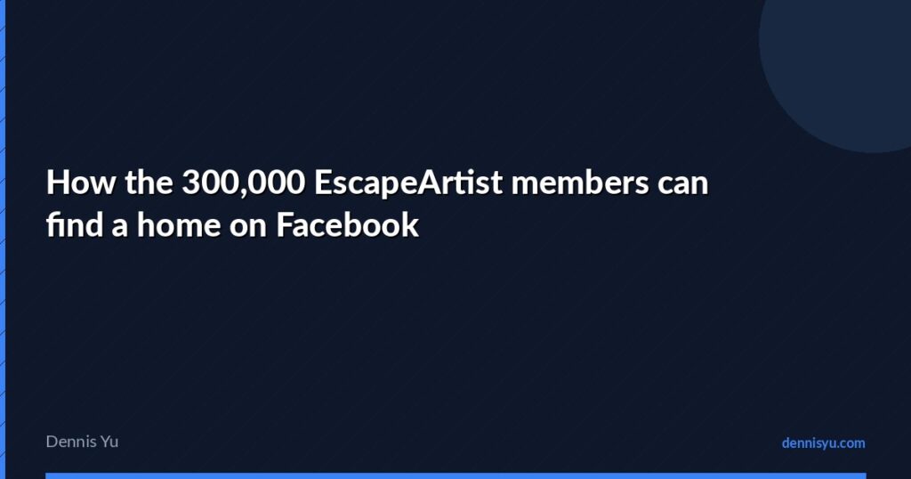 featured 300000 escapeartist members can find home facebook