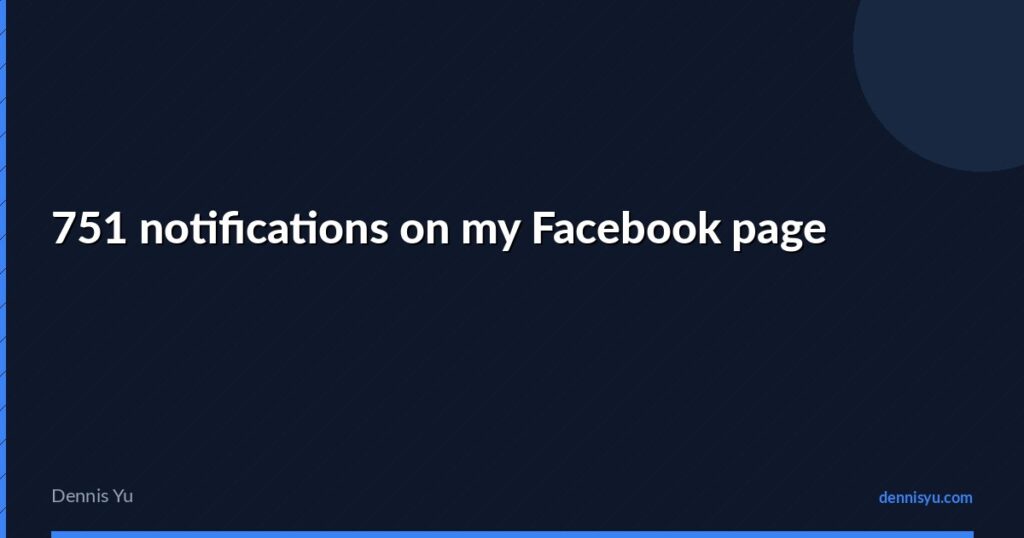 featured 751 notifications facebook page
