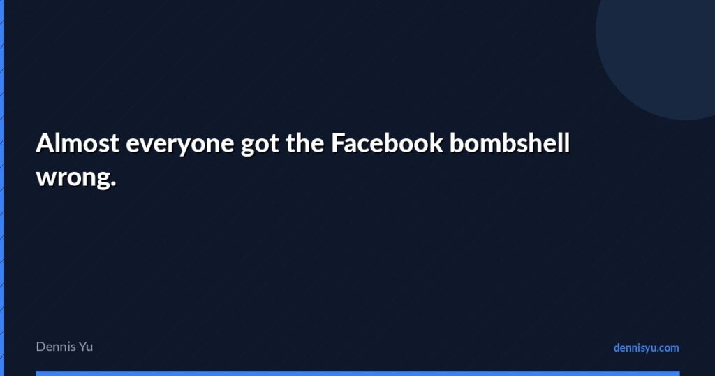 featured almost everyone got the facebook bombshell wrong