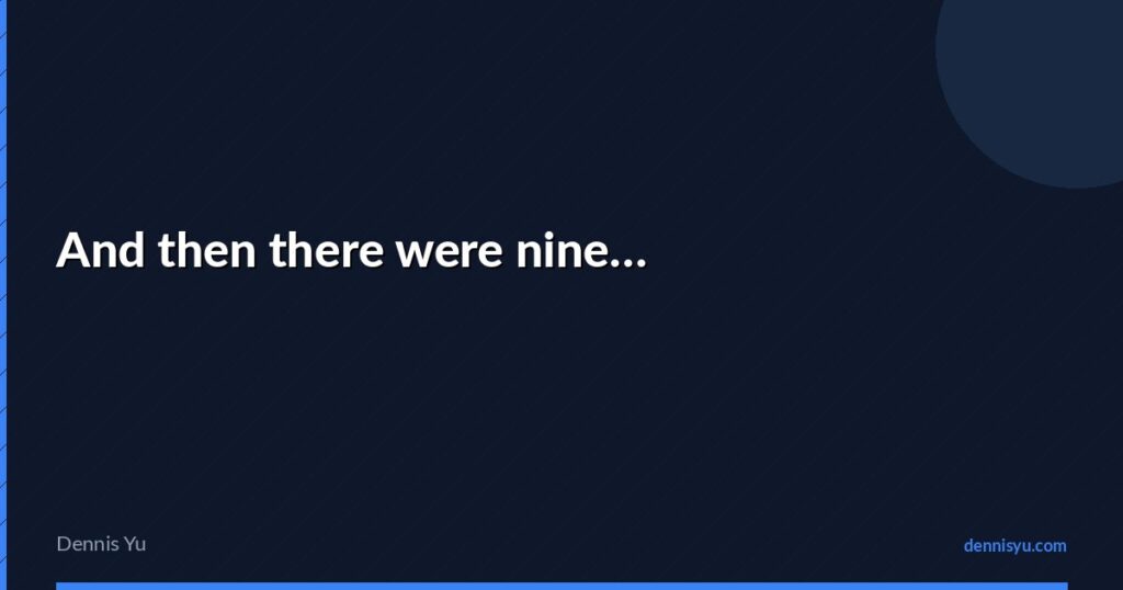 featured and then there were nine