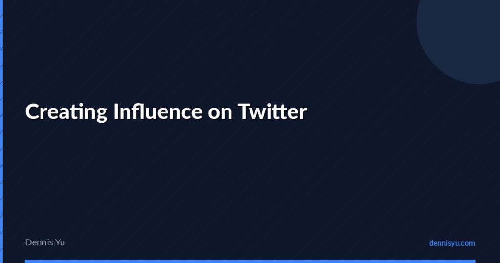 featured creating influence on twitter