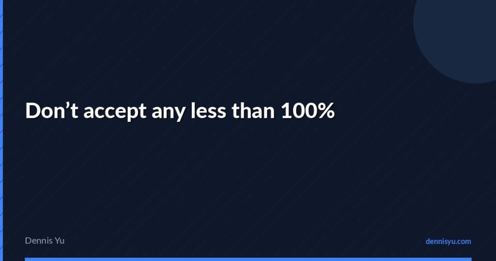 featured do not accept any less than 100