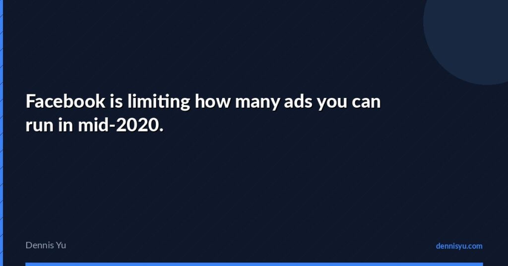featured facebook is limiting how many ads you can run in m