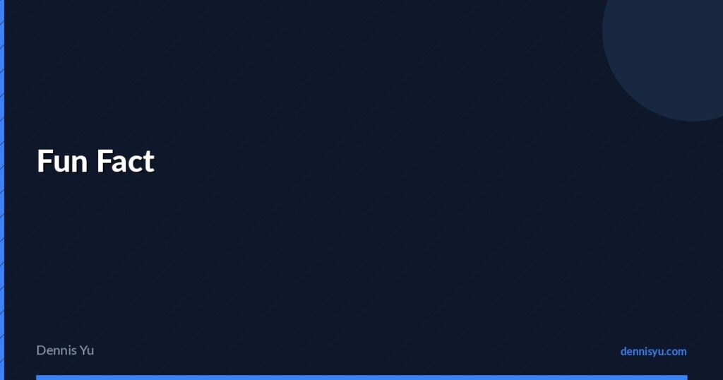 featured fun fact