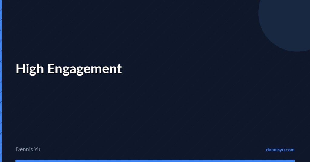 featured high engagement