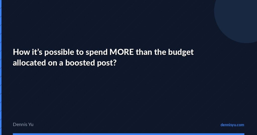 featured how its possible to spend more than the budget all