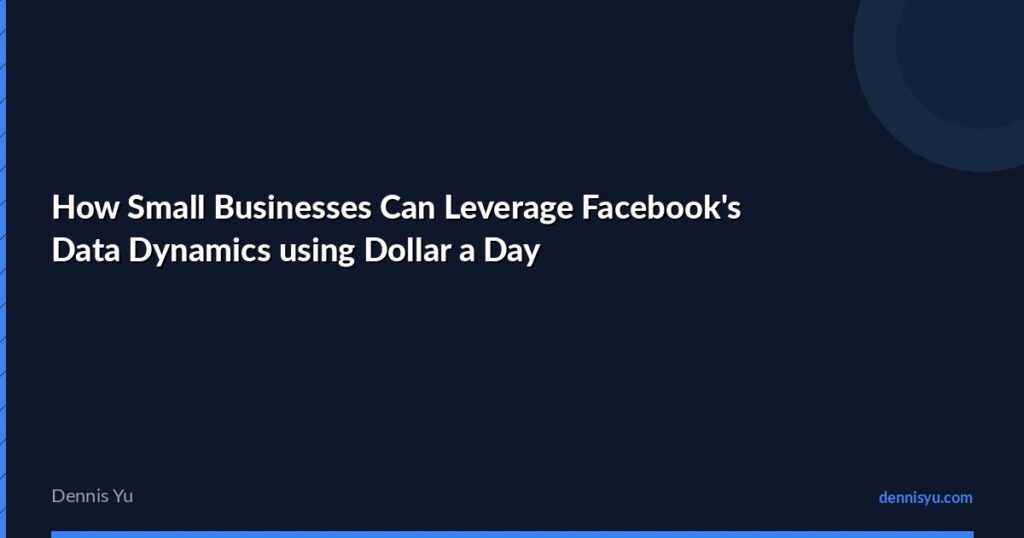 featured how small businesses can leverage facebooks data d