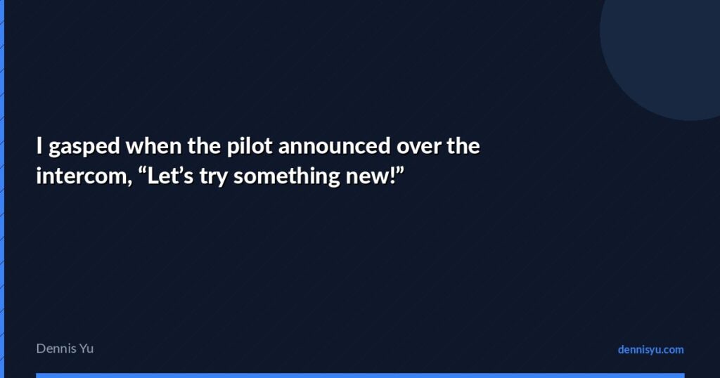 featured i gasped when the pilot announced over the interco