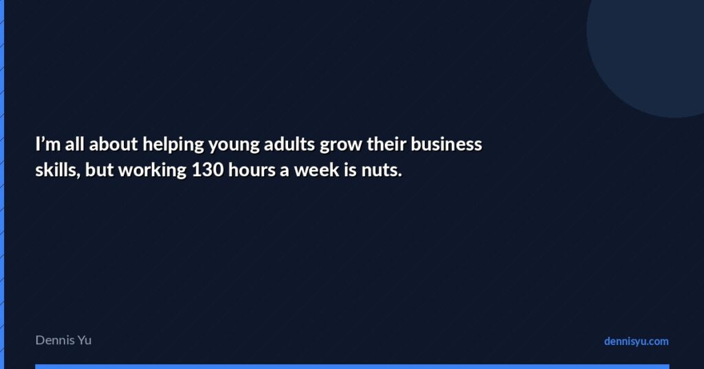 featured im all about helping young adults grow their busin
