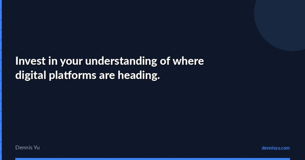 featured invest in your understanding of where digital plat