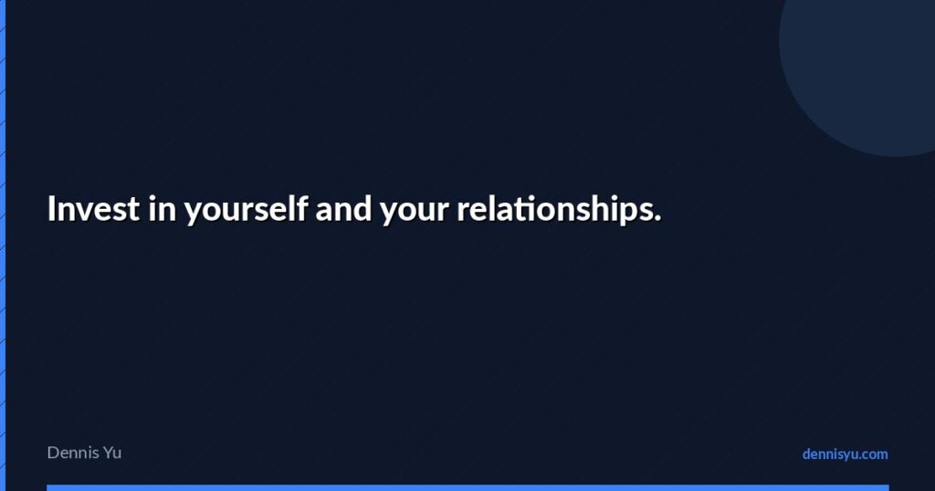 featured invest in yourself and your relationships
