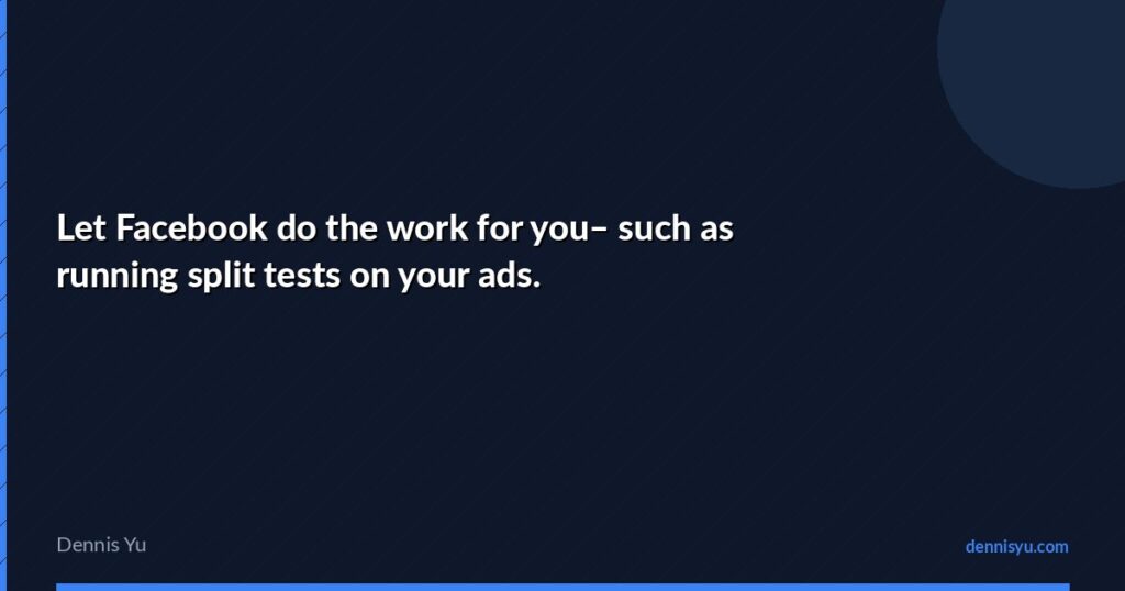 featured let facebook do the work for you such as running s