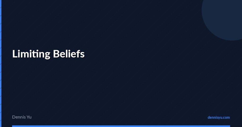 featured limiting beliefs