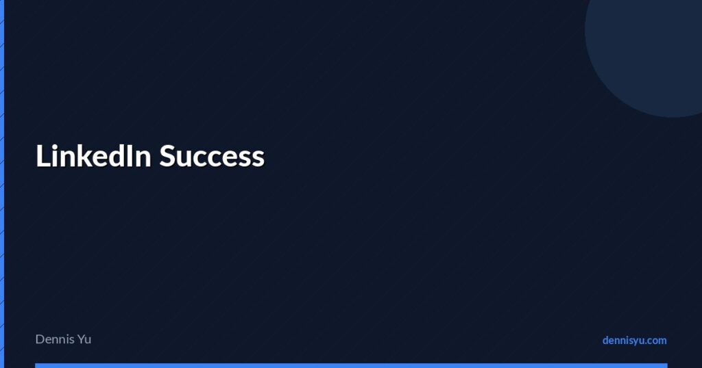 featured linkedin success