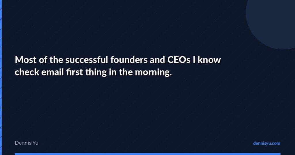 featured most of the successful founders and ceos i know ch