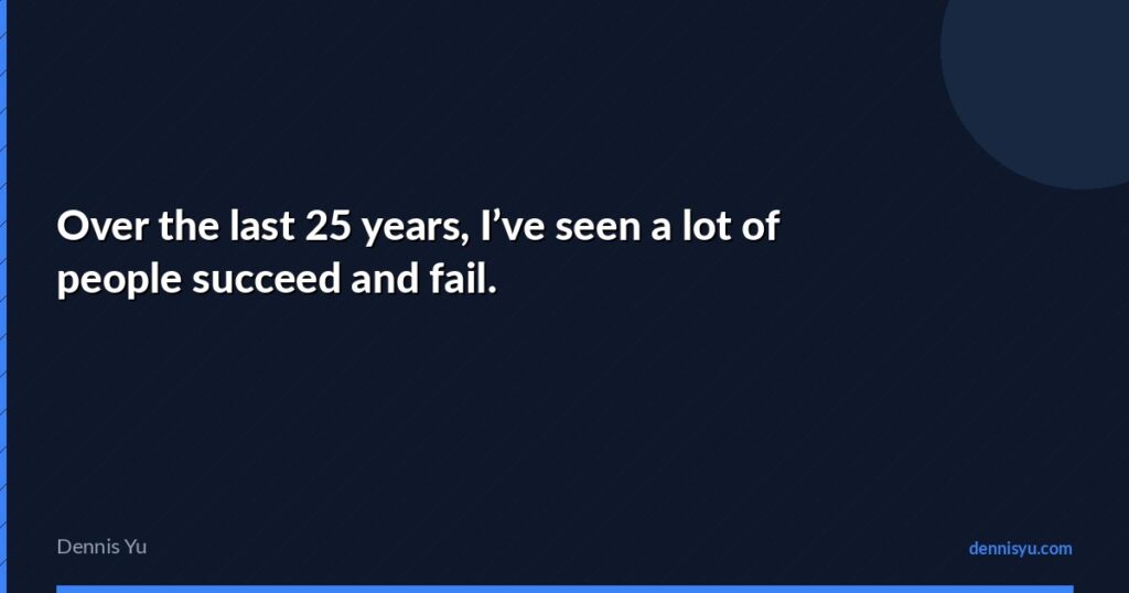 featured over the last 25 years ive seen a lot of people su