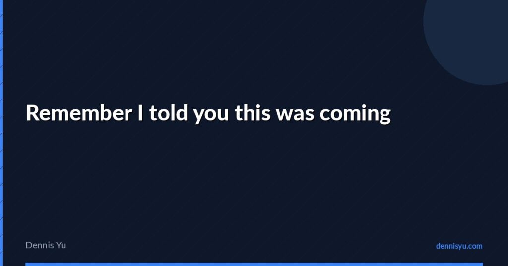 featured remember i told you this was coming