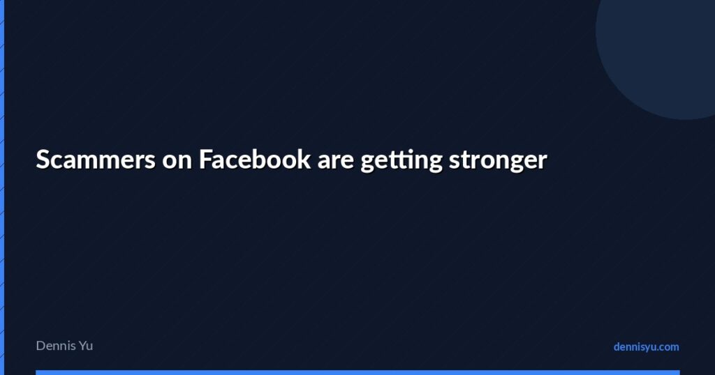 featured scammers on facebook are getting stronger