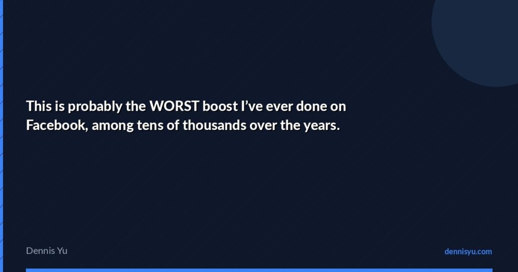 featured this is probably the worst boost ive ever done on