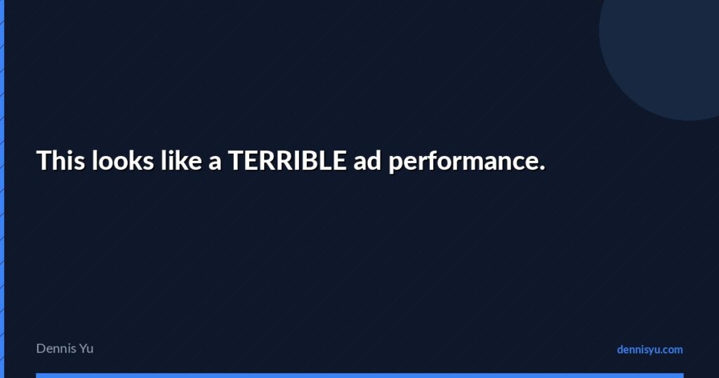 featured this looks like terrible ad performance 2