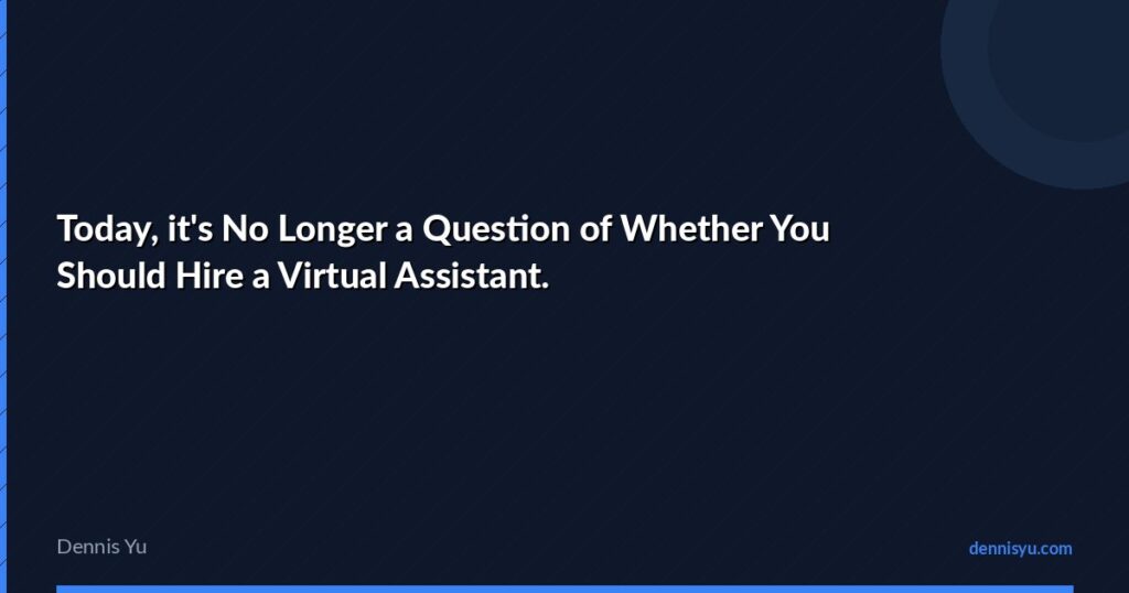 featured today its no longer a question of whether you shou