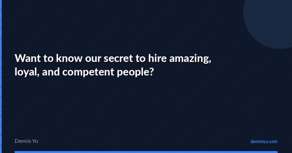 featured want to know our secret to hiring amazing loyal an