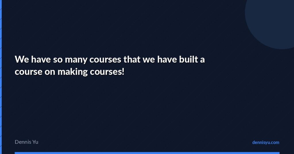 featured we have so many courses that we have built a cours