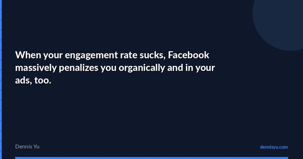featured when your engagement rate sucks facebook massively