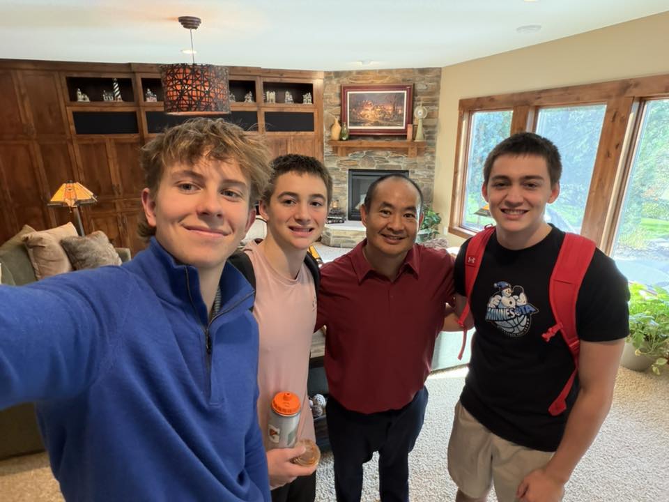Jack Wendt with Dennis Yu