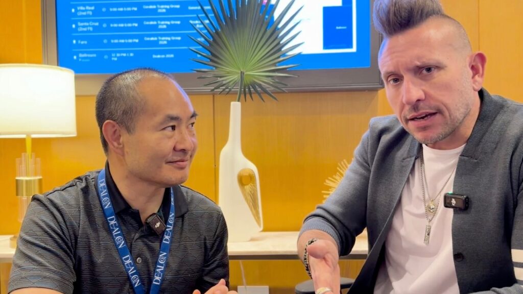 Joshua B. Lee and Dennis Yu at DealCon Miami — Coach Yu Show