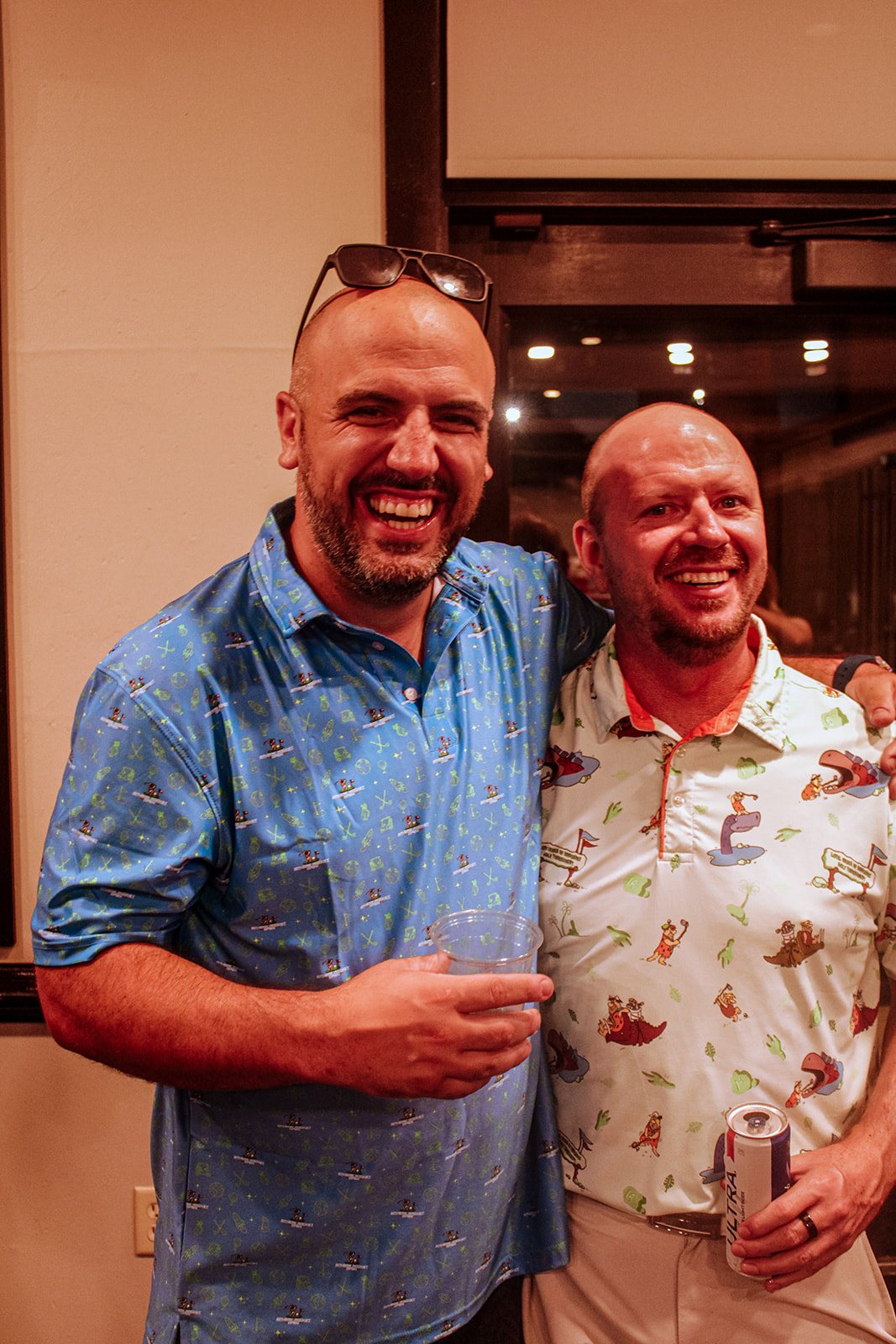Moose Reed, CRO of Sphere Rocket, laughing on the last night