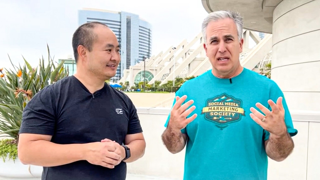 Dennis Yu and Michael Stelzner on the Coach Yu Show