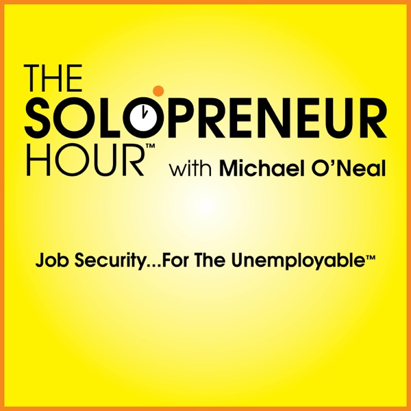 The Solopreneur Hour podcast cover art