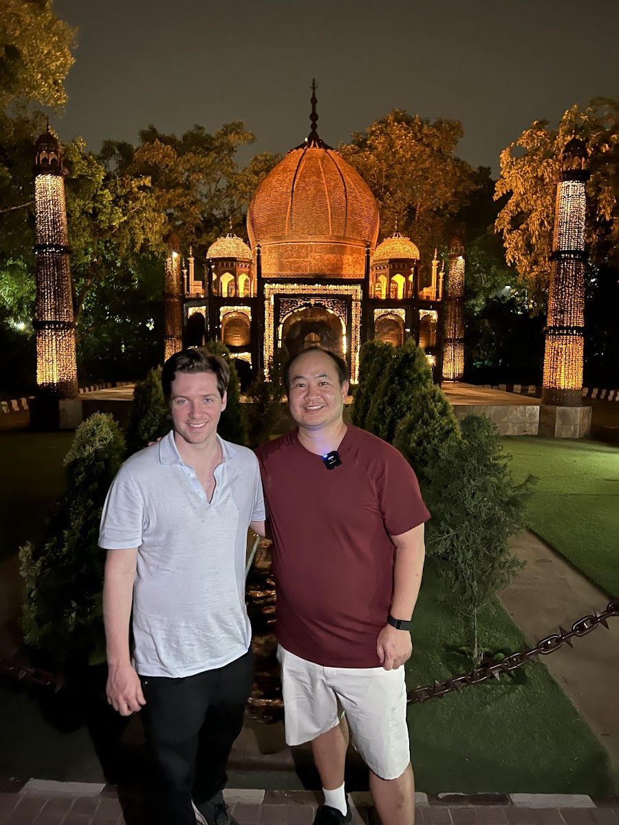Dennis Yu with Alex Berman