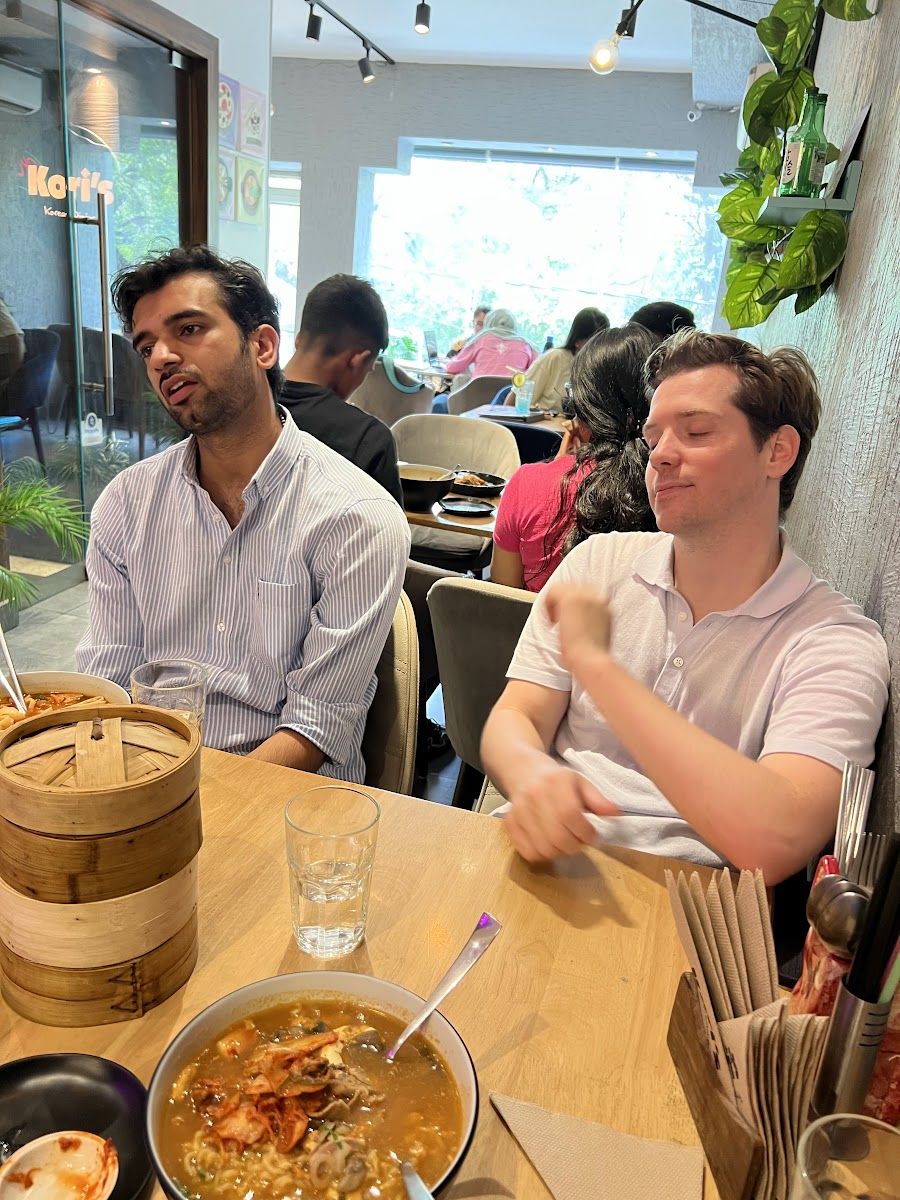 Dennis Yu with Alex Berman