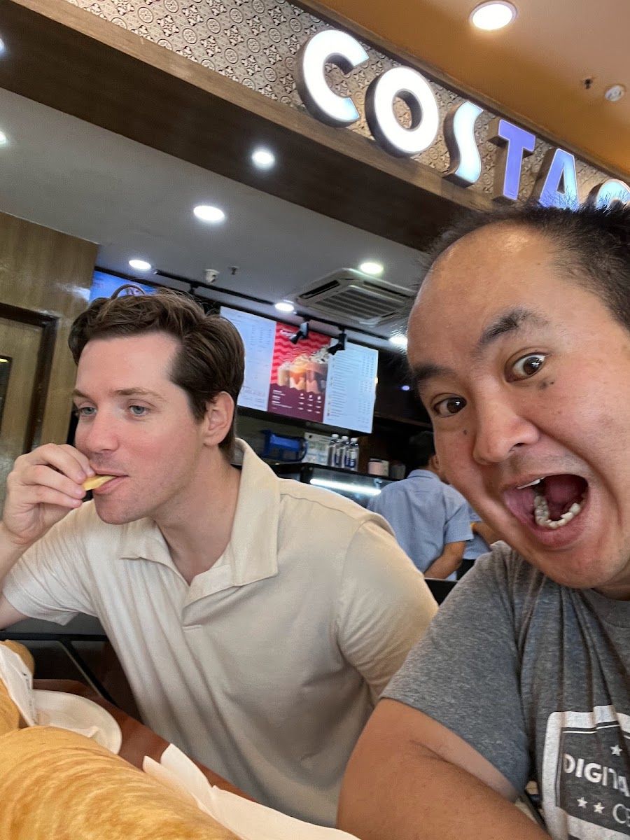 Dennis Yu with Alex Berman