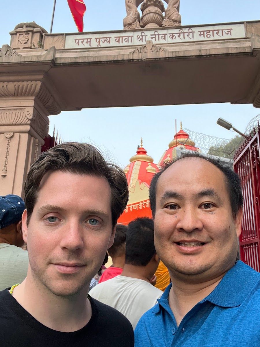 Dennis Yu with Alex Berman