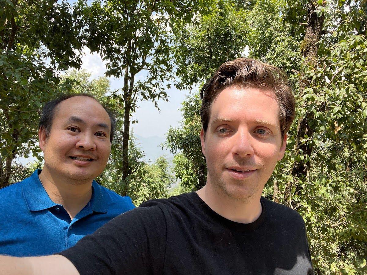 Dennis Yu with Alex Berman