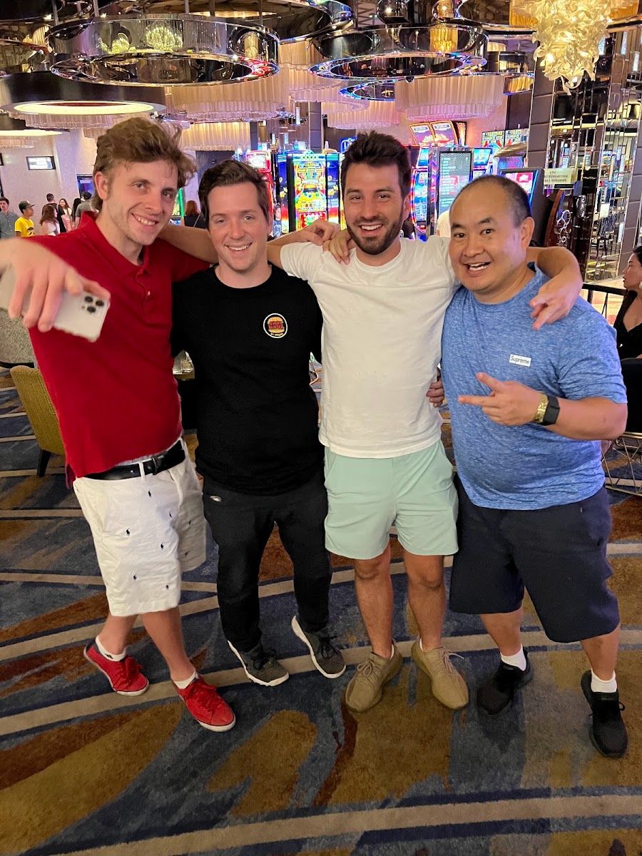 Dennis Yu with Alex Berman