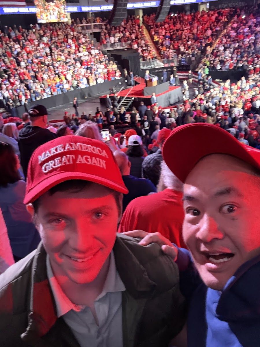 Dennis Yu with Alex Berman
