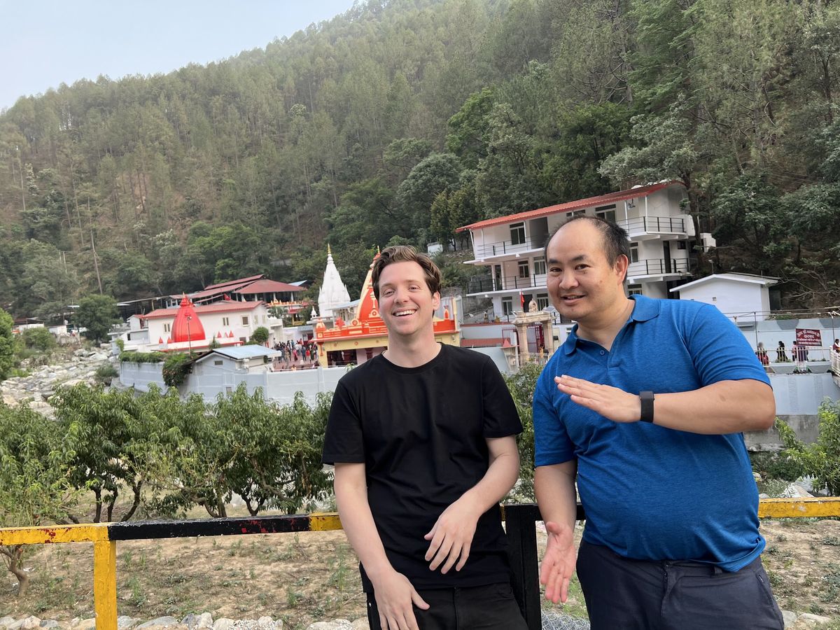 Dennis Yu with Alex Berman