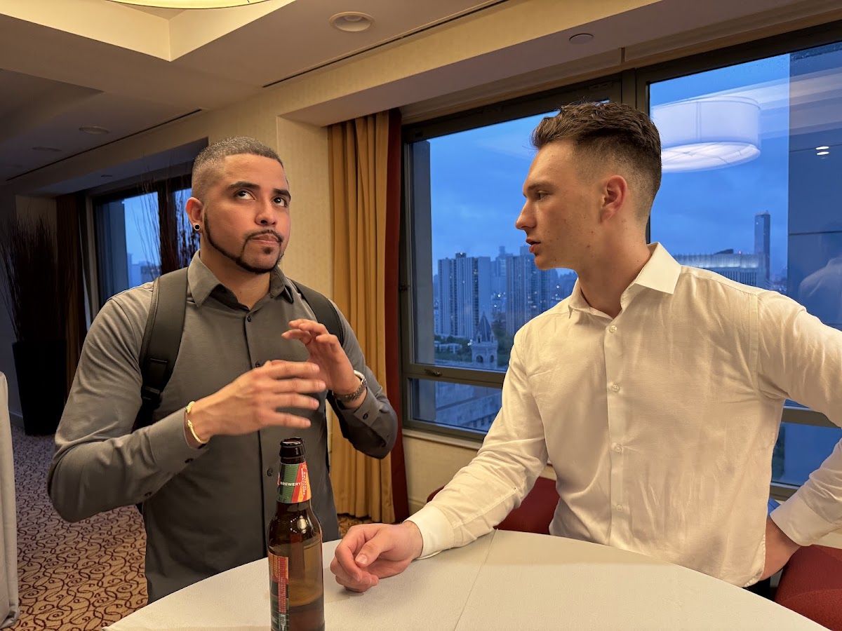 Dennis Yu with Alex Makowski