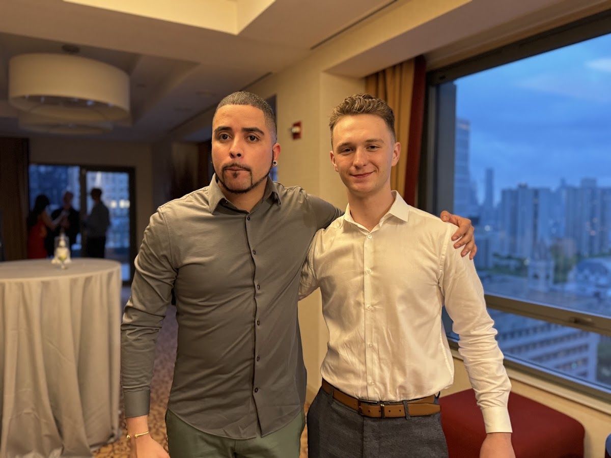 Dennis Yu with Alex Makowski