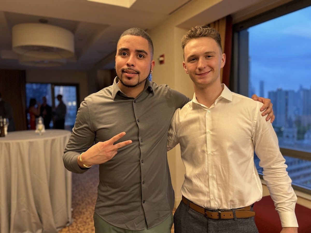 Dennis Yu with Alex Makowski