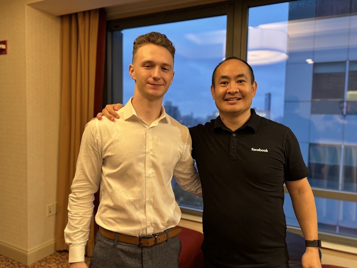 Dennis Yu with Alex Makowski