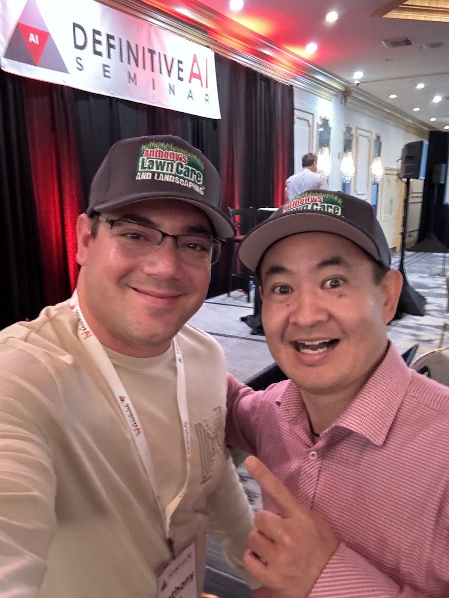 Dennis Yu with Anthony Hilb