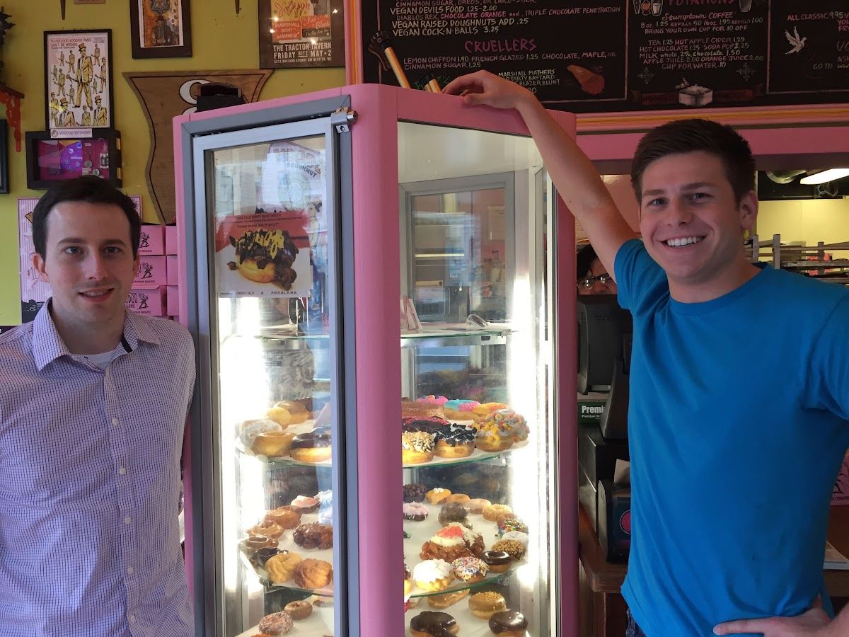 Dennis Yu with Austin Stierler