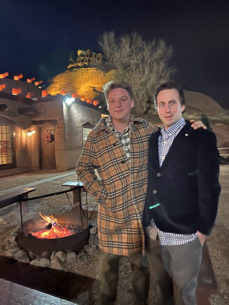 Dennis Yu with Austin Stierler