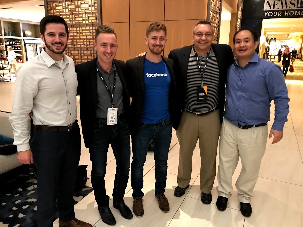 Dennis Yu with Ben Dahl